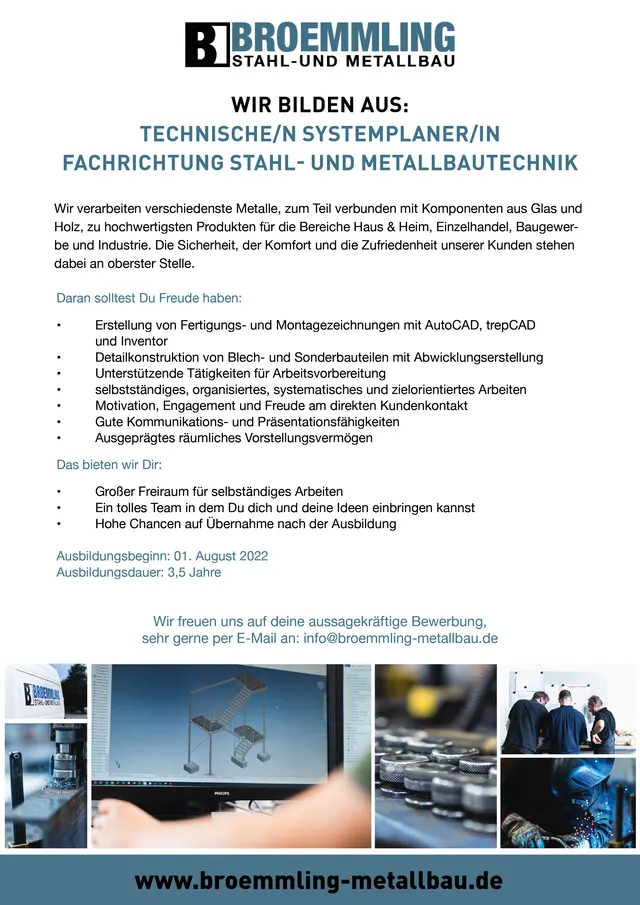 Wir bilden aus! – Bild 1